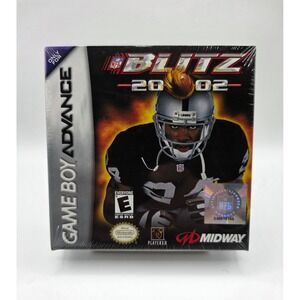 NFL Blitz 20-02 Nintendo Game Boy Advance GBA Midway Factory Sealed New 2001